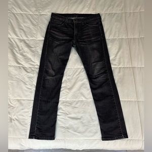 Levi’s 511 stretch waterless jeans charcoal men’s 33/30